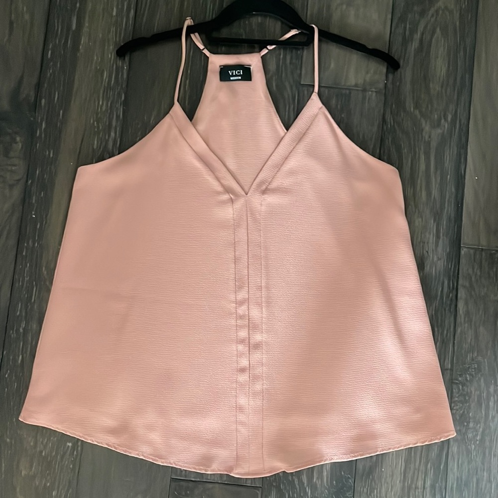 Blush Vici tank blouse
